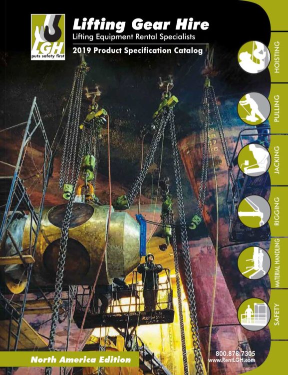 Front Cover LGH Lifting Equipment Catalogue